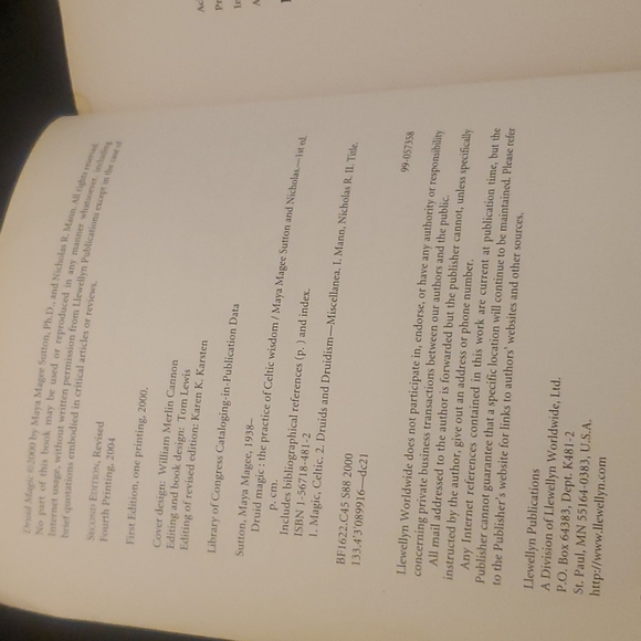 Druid Magic Book - Picture 5 of 5